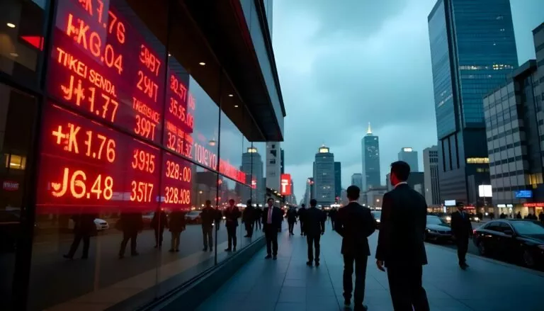 Tokyo crolla in Borsa: Nikkei giù del 3% tra tensioni USA-Cina e yen forte