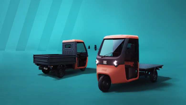 TRIS: la rivoluzione elettrica a tre ruote firmata FIAT Professional