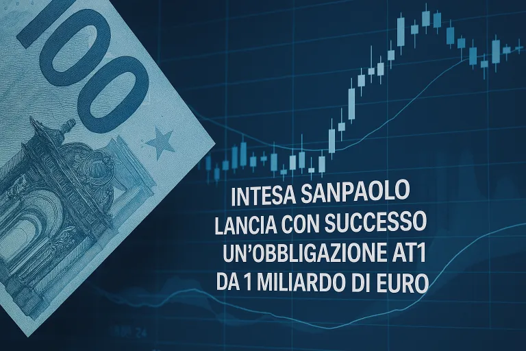 Intesa Sanpaolo colloca bond AT1 da 1 miliardo: boom di richieste