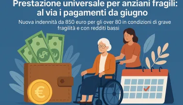Bonus da 850 euro per anziani fragili: chi ne ha diritto e come richiederlo
