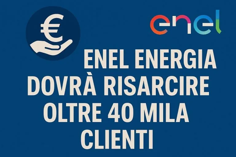 Enel Energia sotto accusa: maxi risarcimento da oltre 5 milioni di euro per oltre 40.000 clienti