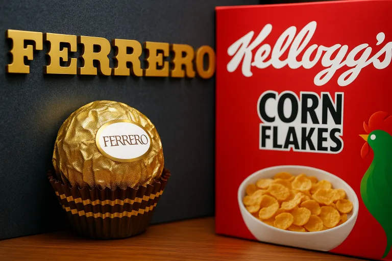 Ferrero conquista l’America: acquisita WK Kellogg per 3,1 miliardi di dollari