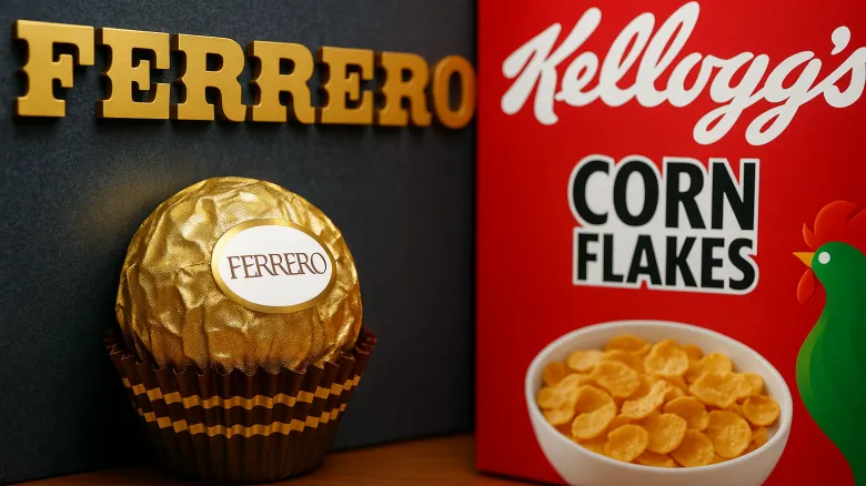 Ferrero conquista l’America: acquisita WK Kellogg per 3,1 miliardi di dollari
