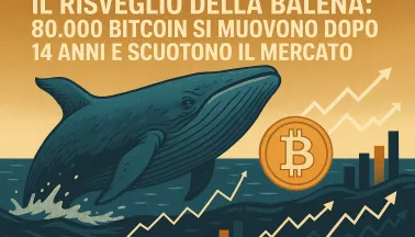 Il risveglio della balena: 80.000 Bitcoin si muovono dopo 14 anni e scuotono il mercato
