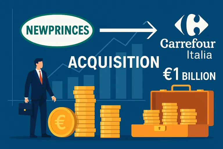 Carrefour Italia diventa italiana: NewPrinces chiude l’accordo