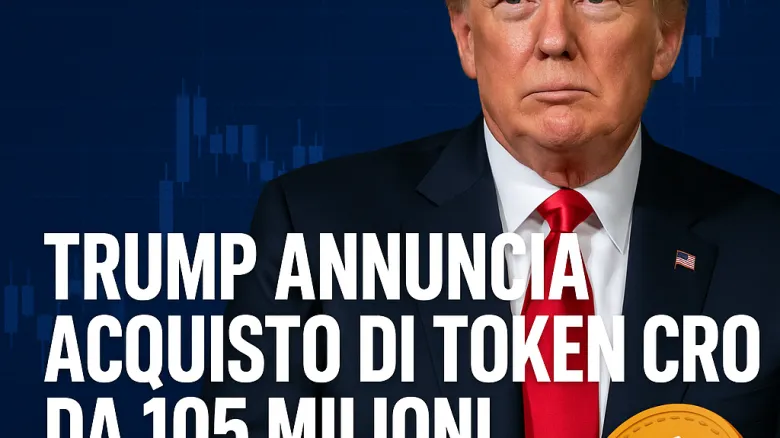 Trump entra nel mondo crypto: maxi-investimento con Crypto.com