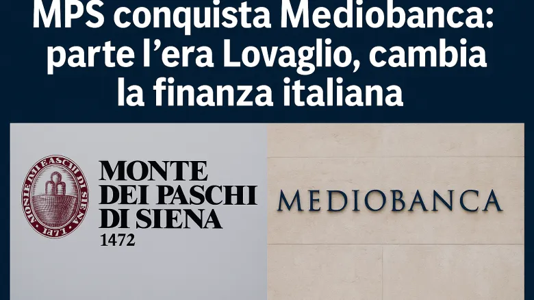 La scalata di MPS a Mediobanca cambia la finanza italiana