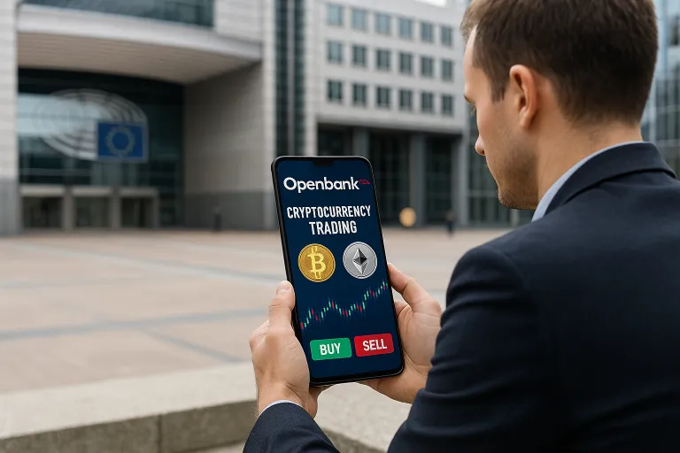 Openbank lancia il trading crypto: rivoluzione nel mondo bancario europeo