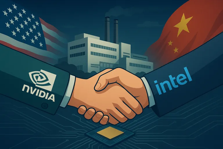 Intel e Nvidia insieme per i chip AI: accordo da 5 miliardi