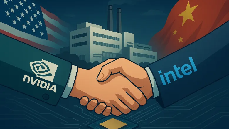 Intel e Nvidia insieme per i chip AI: accordo da 5 miliardi