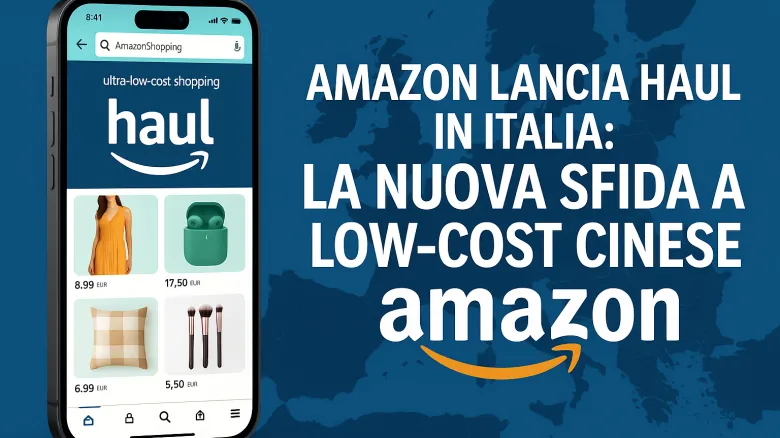Haul di Amazon debutta in Italia: sfida a Temu e Shein