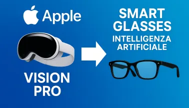 Apple cambia strategia: addio al Vision Pro, focus sugli smart glasses AI