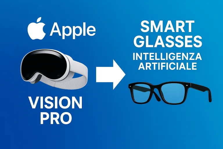 Apple cambia strategia: addio al Vision Pro, focus sugli smart glasses AI