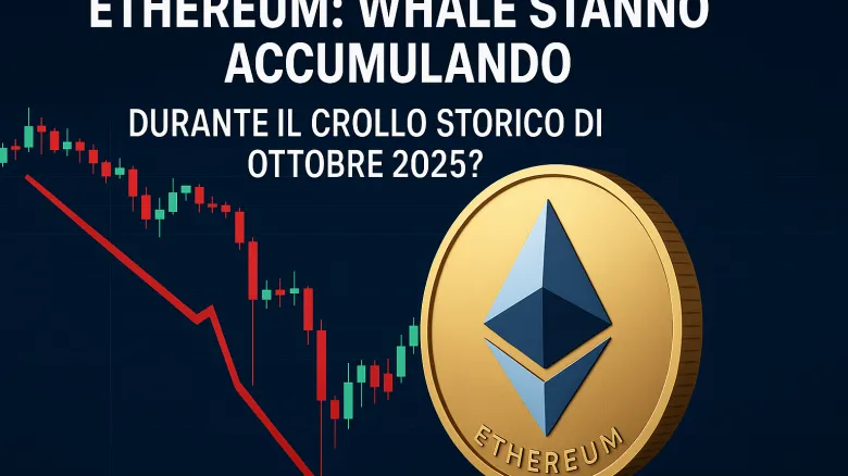 Ethereum crolla ma le istituzioni comprano: analisi completa