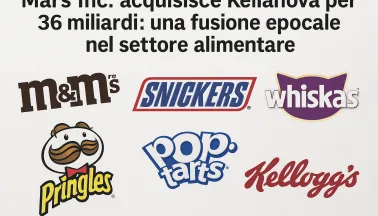 Mars compra Kellanova per 36 miliardi: nasce un gigante degli snack