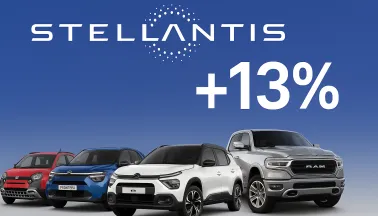 Stellantis torna a crescere: +13% di consegne nel terzo trimestre