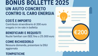 Risparmiare sulla bolletta nel 2025: ecco il nuovo bonus