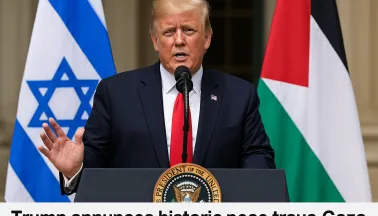 Storico accordo Trump per Gaza: tregua tra Israele e Hamas