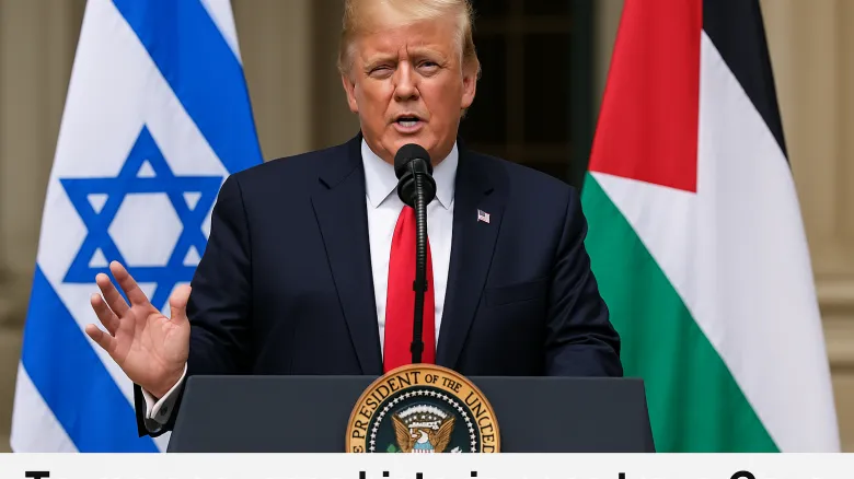 Storico accordo Trump per Gaza: tregua tra Israele e Hamas