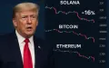 Criptovalute in caduta libera dopo i dazi al 100% di Trump contro la Cina