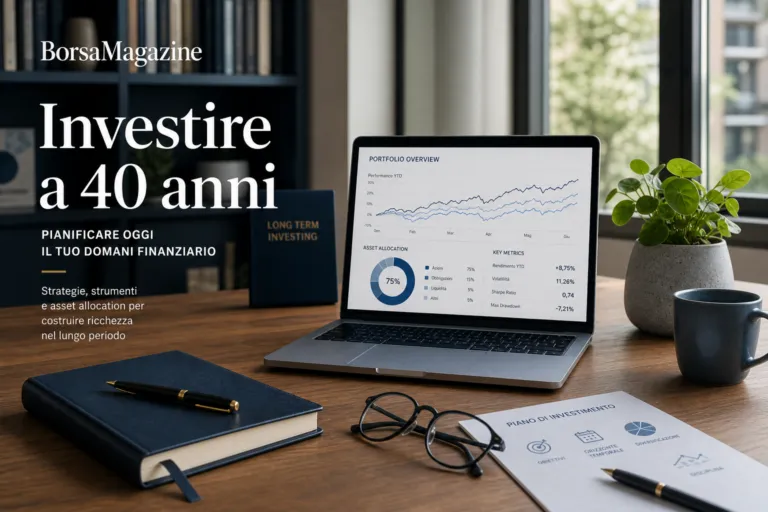 Investire a 40 anni: guida pratica a costi, rischi e strategie
