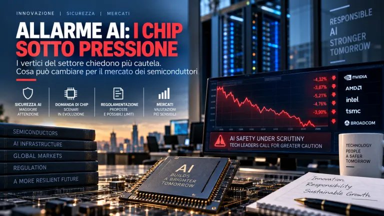 Allarme sicurezza AI, chip sotto pressione: cosa temono gli investitori