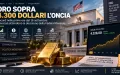 Oro sopra 4.300 dollari in attesa della Fed: cosa muove il prezzo