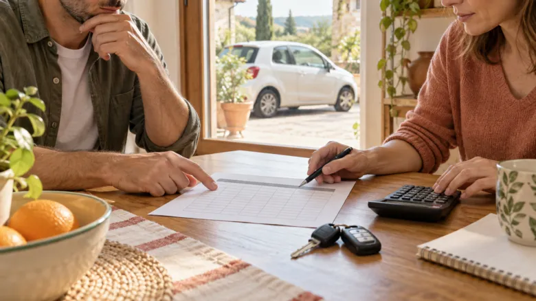 Finanziamento auto: TAEG, rate, maxi rata e costo totale
