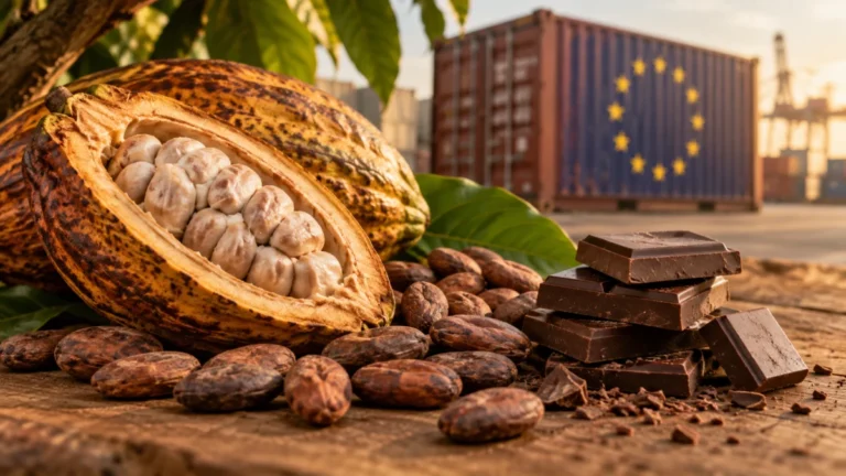 Cacao in calo dai massimi del 2025: che cosa dicono i nuovi dati commerciali UE