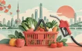 Cina: inflazione allo 0,9%, benzina in rialzo e alimentari in calo