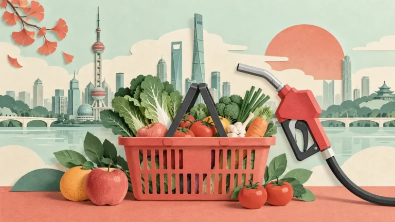 Cina: inflazione allo 0,9%, benzina in rialzo e alimentari in calo