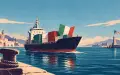 Export extra UE ancora giù sul mese: vendite USA −6,6% annuo