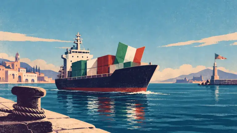 Export extra UE ancora giù sul mese: vendite USA −6,6% annuo